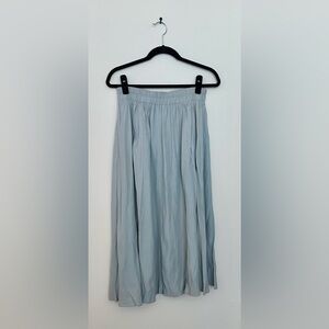 Elegant Light Blue Women's Skirt